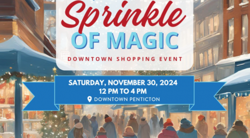 Downtown Penticton's new 'A Sprinkle of Magic' market debuts today