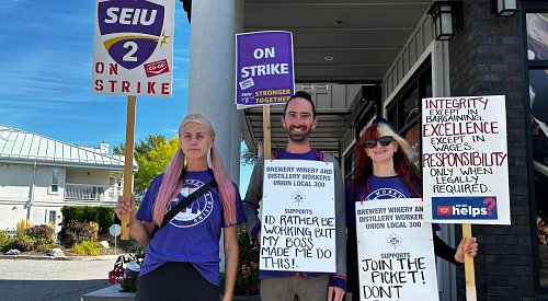 VIDEO: Striking liquor store employees say their employer won't even talk about money