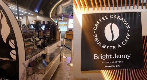 New coffee shop serving Bright Jenny and more opens at Kelowna airport